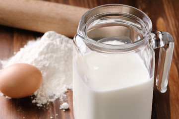 ingredients to make a cake