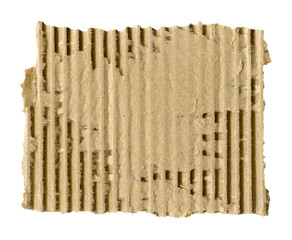Torn cardboard
