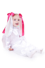 girl in fancy suit..