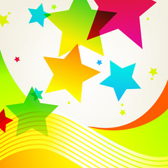 Vector elegant floral abstract business background