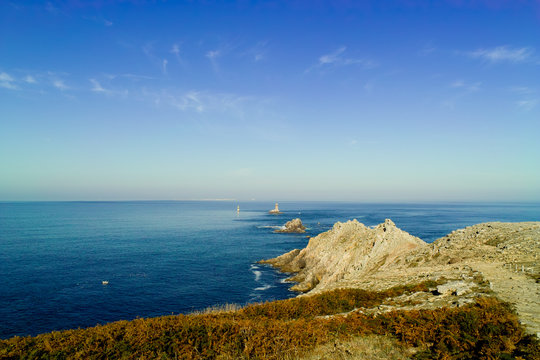 la pointe du raz en bretagne