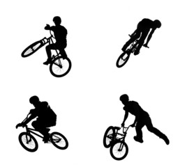 BMX silhouettes