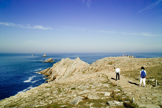 la pointe du raz en bretagne