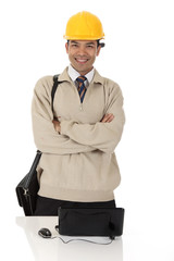 Attractive young Nepalese engineer