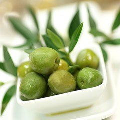 Frische Oliven