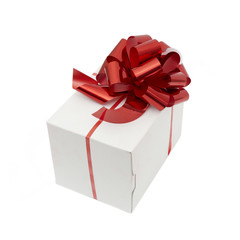 Obraz premium Gift isolated on white background