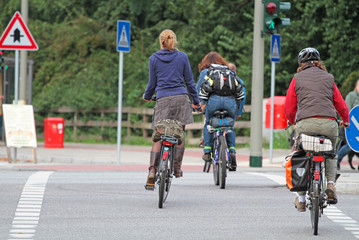 Fahrradfahrerinnen
