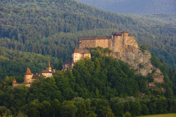 Fototapeta na wymiar Oravsky Castle, Slovakia