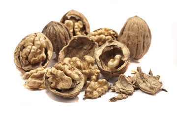 bunch of walnuts