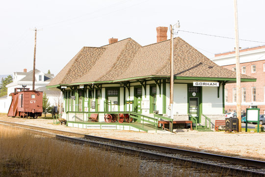Railroad Museum, Gorham, New Hampshire, USA