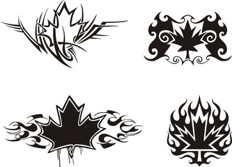 Maple Leaf Flames