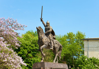 Monument  tsar Kalojan. Varna. Bulgaria - obrazy, fototapety, plakaty