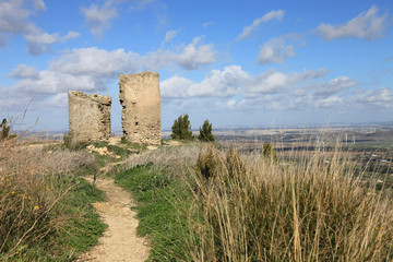 Tower in ruins