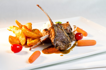 Lamb & Wedges