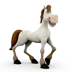 happy horse cartoon © DM7