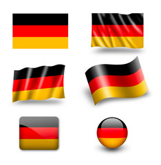 deutschland fahne flagge set