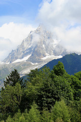 Obraz na płótnie Canvas Masyw Mont-Blanc, Francja