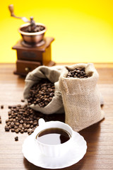 Hot coffee