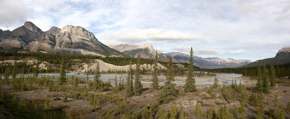 Panoramic - Icefield Parkway