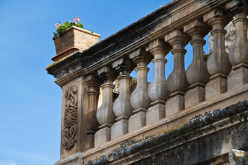 Fototapeta na wymiar Historical balcony.