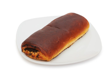 Loaf with poppy seeds