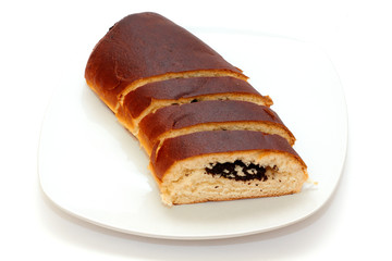 Loaf with poppy seeds