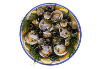 Assiette de fruits de mer