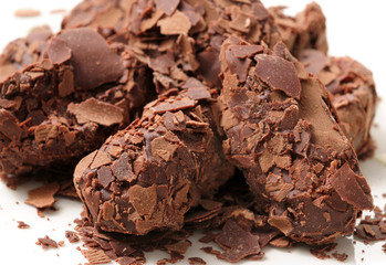 Chocolate flake truffles