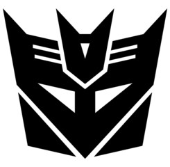 Transformers. Desepticon emblem