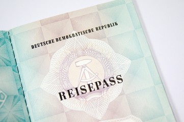 Reisepass DDR
