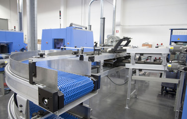 Print shop - Finishing line