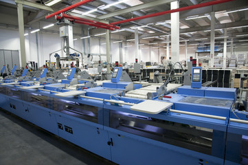 Obraz premium Print shop - Finishing line