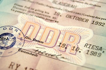 Reisepass DDR