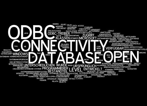 Open Database Connectivity ODBC