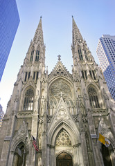 Fototapeta na wymiar Saint Patrick Cathedral, New York City