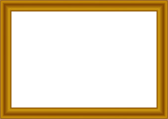 Goldener Bilderrahmen