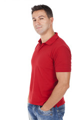 Fototapeta premium man with hands on the pockets