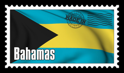 Made in Bahamas original stamp