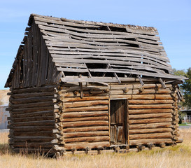 Historic Cabin in Utah Town