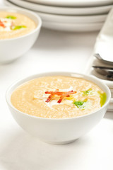 Celery Root and apple soup