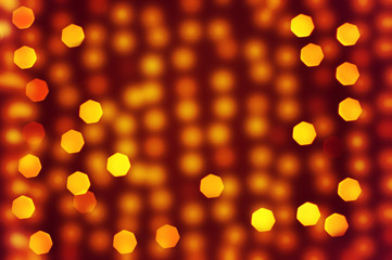 Abstract defocused lights background. For a holiday background.