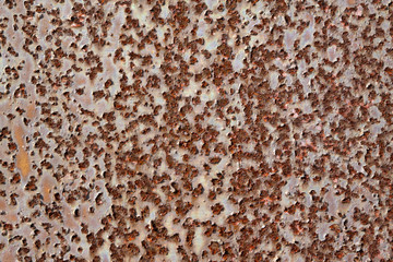 pattern on the iron plate