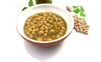 Zuppa di ceci - Chickpea soup