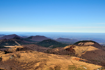 Chain of the volcanic hills 2