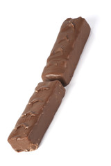 two chocolate bars