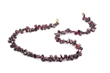 garnet necklaces
