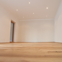 leerer Raum in Neubau
