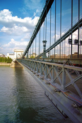 The Chain bridge in Budapest