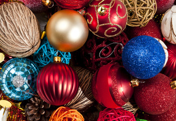 Christmas ball decorations