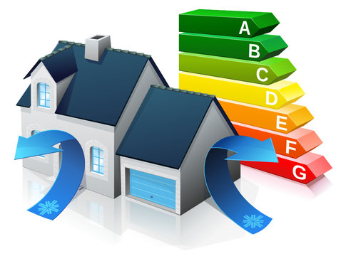 Pavillon bien isol&eacute; et performance &eacute;nergie (reflet)